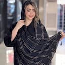 شال نخی زارا پلیسه منگوله دار کد 4240