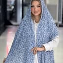 شال پلیسه برشکا منگوله دارکد 4387