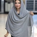 شال پلیسه نخی دور دانتل کد 4520