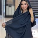 شال مخمل راه راه پاییزه کد 4552