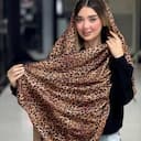 شال پاییزه پلنگی کد 4705