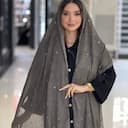شال برشکا دور دوخت منگوله دار کد 4281