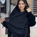 شال نخی طرح دار کد 4672