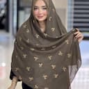 شال نخی پارچه درختی اعلاء 4410