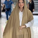 شال نخی ساده منگوله دار کد 4326