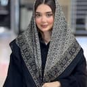 روسری نخی دوردوخت کد 4657