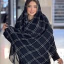 شال پلیسه زارا منگوله دار کد 4260