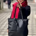 کیف دانشجویی چرم کد4691