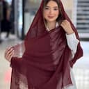 شال پلیسه چروک دور ریش کد 4299