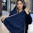 شال برشکا پاییزه دورگان دار کد 4641