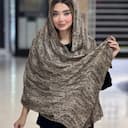 شال سی آی اسکارف دور دوخت منگوله دار کد 4565