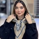 روسری نخی دور دوخت کد 4652