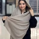 شال بافت ساده (برند blue scarf) کد 4693