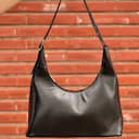 کیف چرم مشکی کد 4663