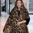 شال سی اسکارف پلیسه دور دوخت کد 4373