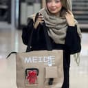 کیف دانشجویی مدل عروسکی کد 4734