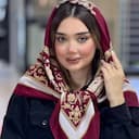 روسری نخی دور دوخت کد 4649