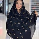 شال نخی پارچه درختی اعلاء کد 4509
