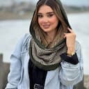 شال بافت رینگی کد 4580
