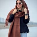 شال بیگ اسکارف پشمی کد4671