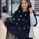 شال نخی پارچه درختی اعلاء کد 4338