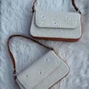 کیف دسته دوبل بابونه کد 4669