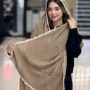 شال پاییزه دور خز وارداتی کد 4686
