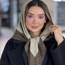 روسری نخی ژاکارد دوردوخت 4246
