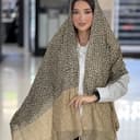 شال صابونی دور دوخت منگوله دار کد 4346