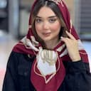 روسری نخی دور دوخت کد 4645