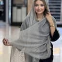 شال تور کنفی دور ریش  کد 4471