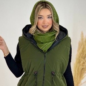 تصویر پافر بغل دکمه کد 4084 