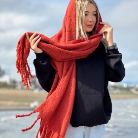 تصویر شال پشمی وارداتی کد 4071 